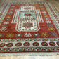 Orientteppich handgeknüpft Türkei Kazak Kars Wolle Top 200x167 cm