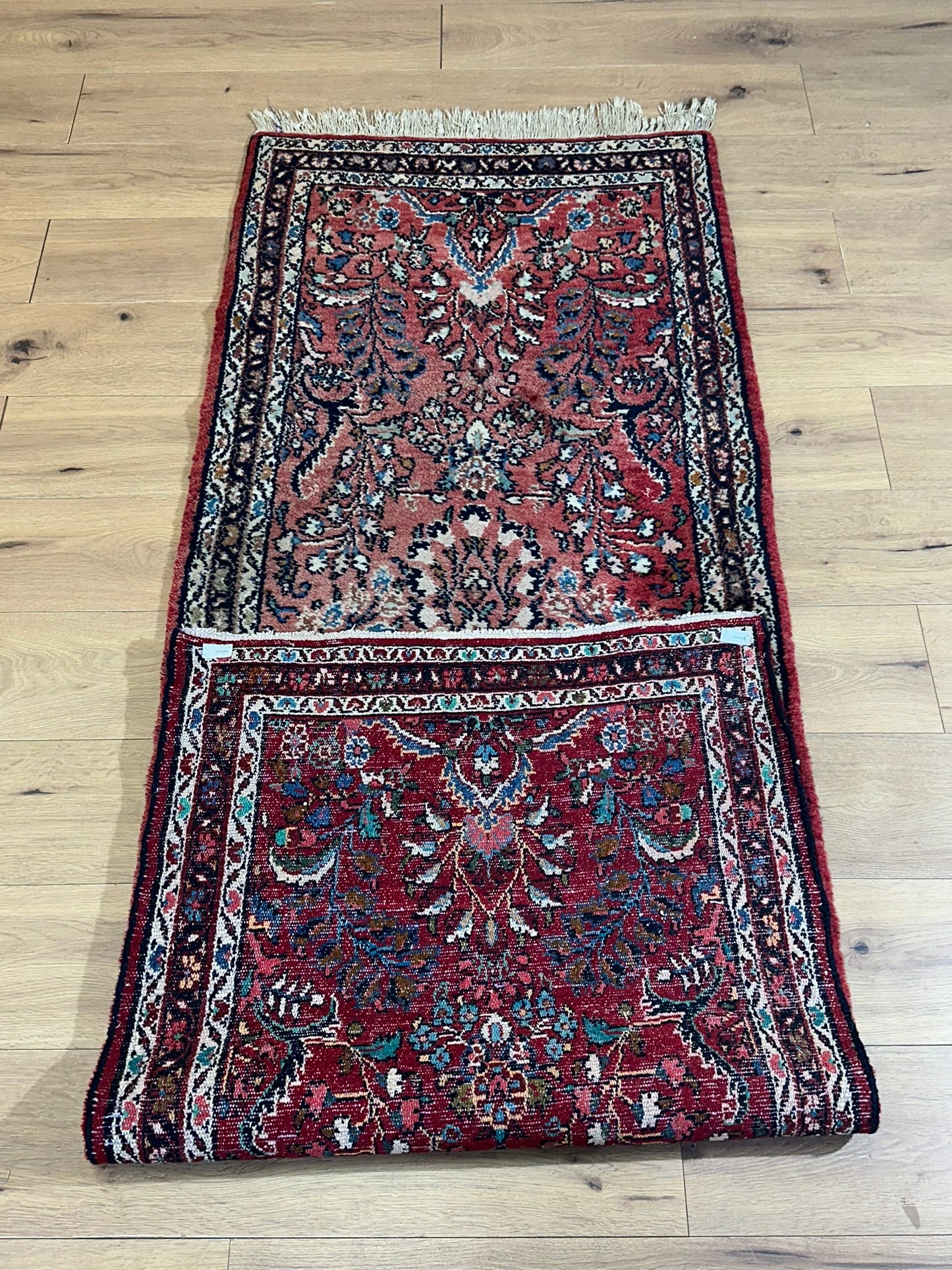 Orientteppich handgeknüpft Sarough 224x83 cm