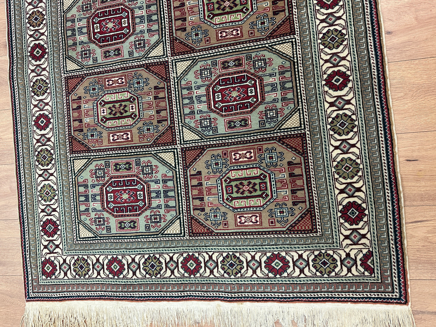 Handgeknüpfter Orientteppich - Türkei Kayseri Seidenteppich 180x120cm
