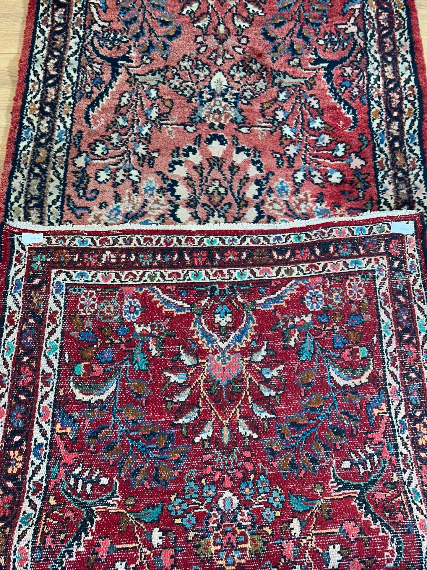 Orientteppich handgeknüpft Sarough 224x83 cm