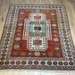 Orientteppich handgeknüpft Türkei Kazak Kars Wolle Top 200x167 cm
