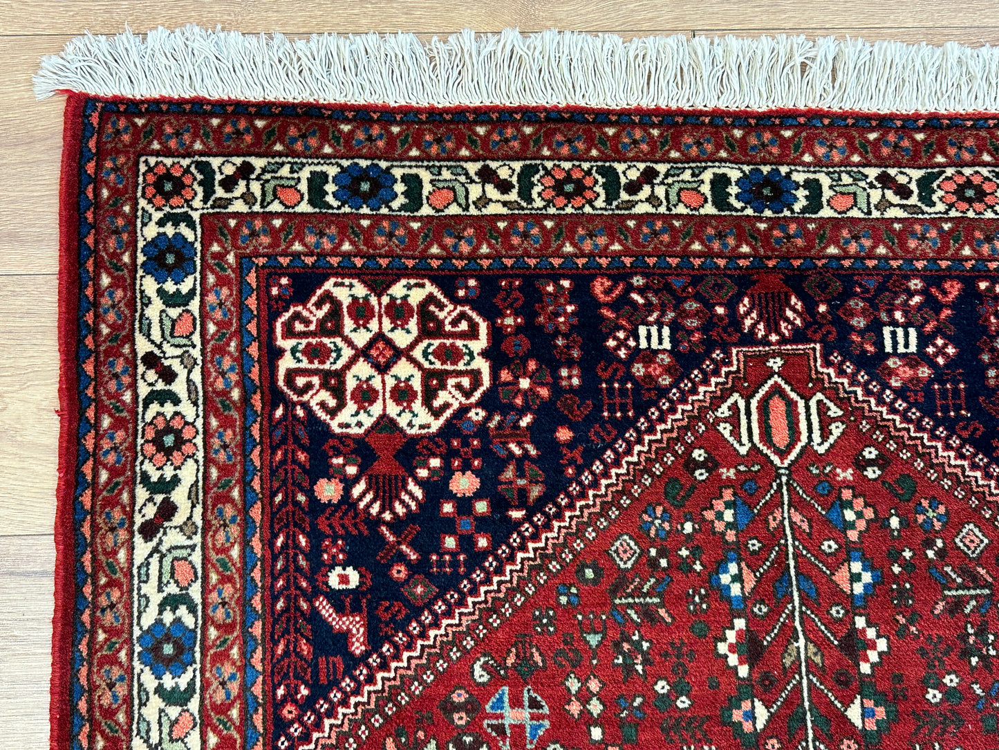 Handgeknüpfter Perser Orientteppich "Sarough Hamadan" 150x110 cm