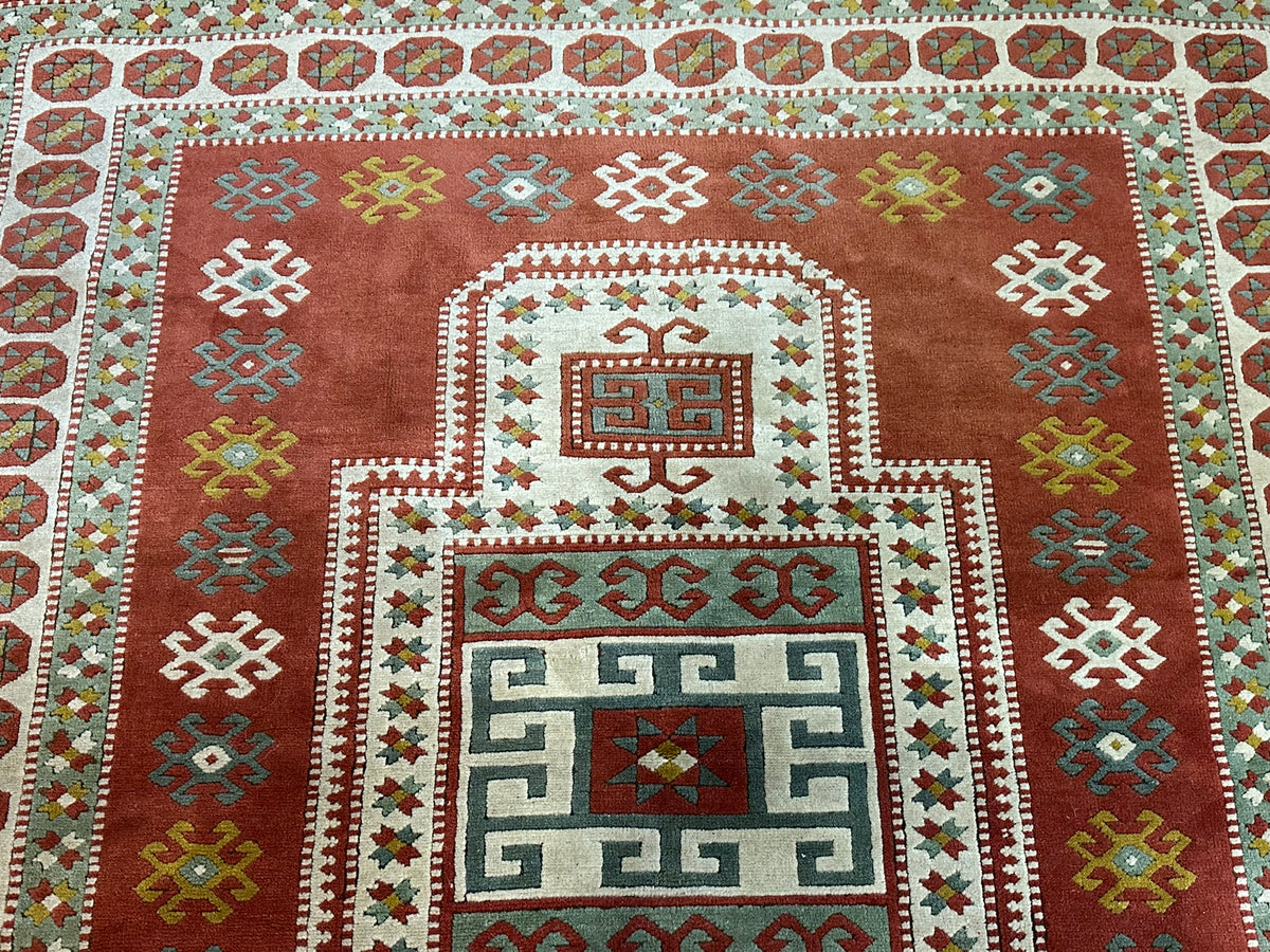 Orientteppich handgeknüpft Türkei Kazak Kars Wolle Top 200x167 cm