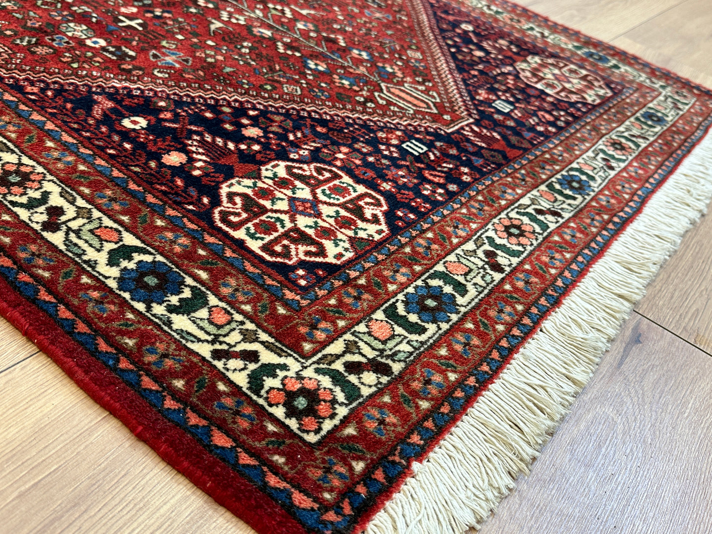 Handgeknüpfter Perser Orientteppich "Sarough Hamadan" 150x110 cm