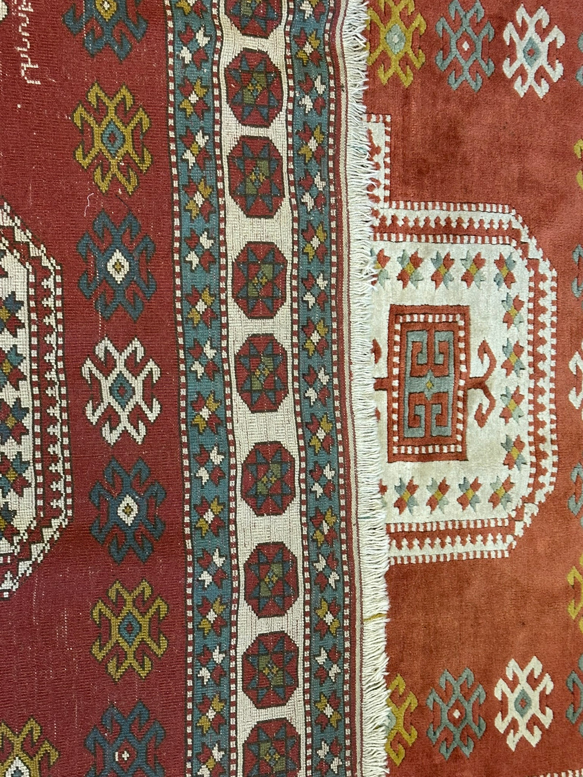 Orientteppich handgeknüpft Türkei Kazak Kars Wolle Top 200x167 cm