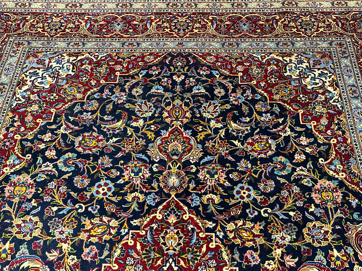 Orientteppich handgeknüpft Keschan 370x276 cm