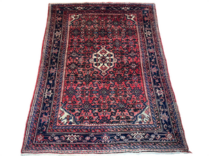 Orientteppich handgeknüpft Hamadan 210x147 cm