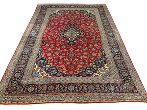 Orientteppich handgeknüpft Keschan 337x245 cm