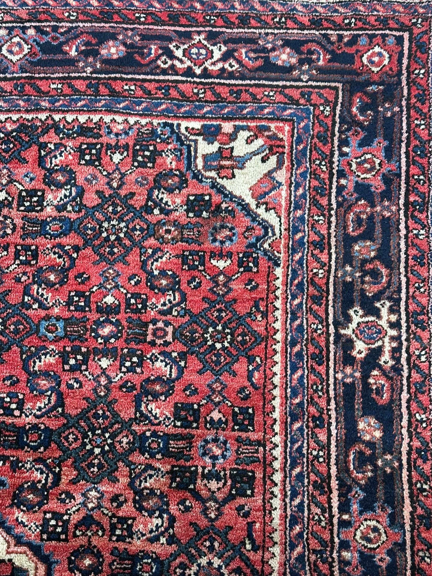 Orientteppich handgeknüpft Hamadan 210x147 cm