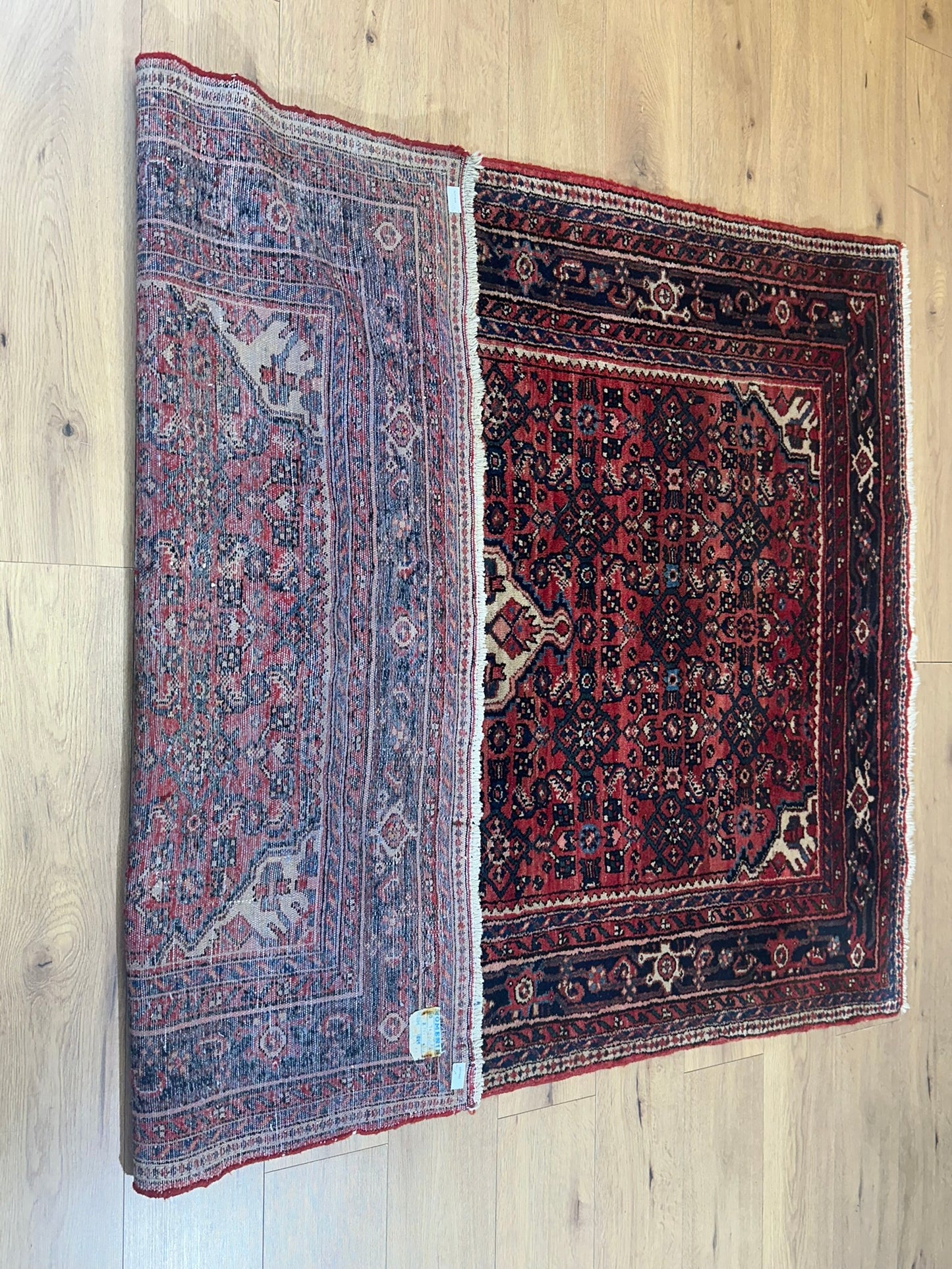 Orientteppich handgeknüpft Hamadan 210x147 cm