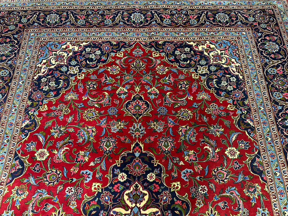Orientteppich handgeknüpft Keschan 337x245 cm