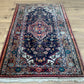 Orientteppich handgeknüpft Art Deco Malayer 140x85 cm