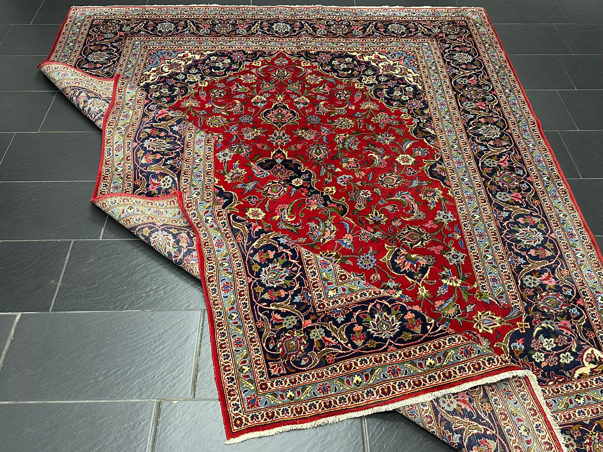 Orientteppich handgeknüpft Keschan 337x245 cm