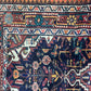 Orientteppich handgeknüpft Art Deco Malayer 140x85 cm