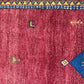 Orientteppich handgeknüpft Indian Gabbeh Wolle 160x90 cm