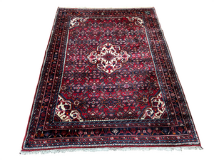 Orientteppich handgeknüpft Hamadan 214x160 cm