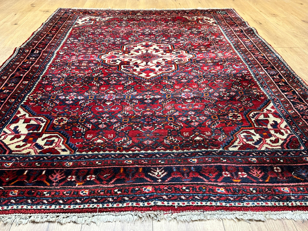 Orientteppich handgeknüpft Hamadan 214x160 cm