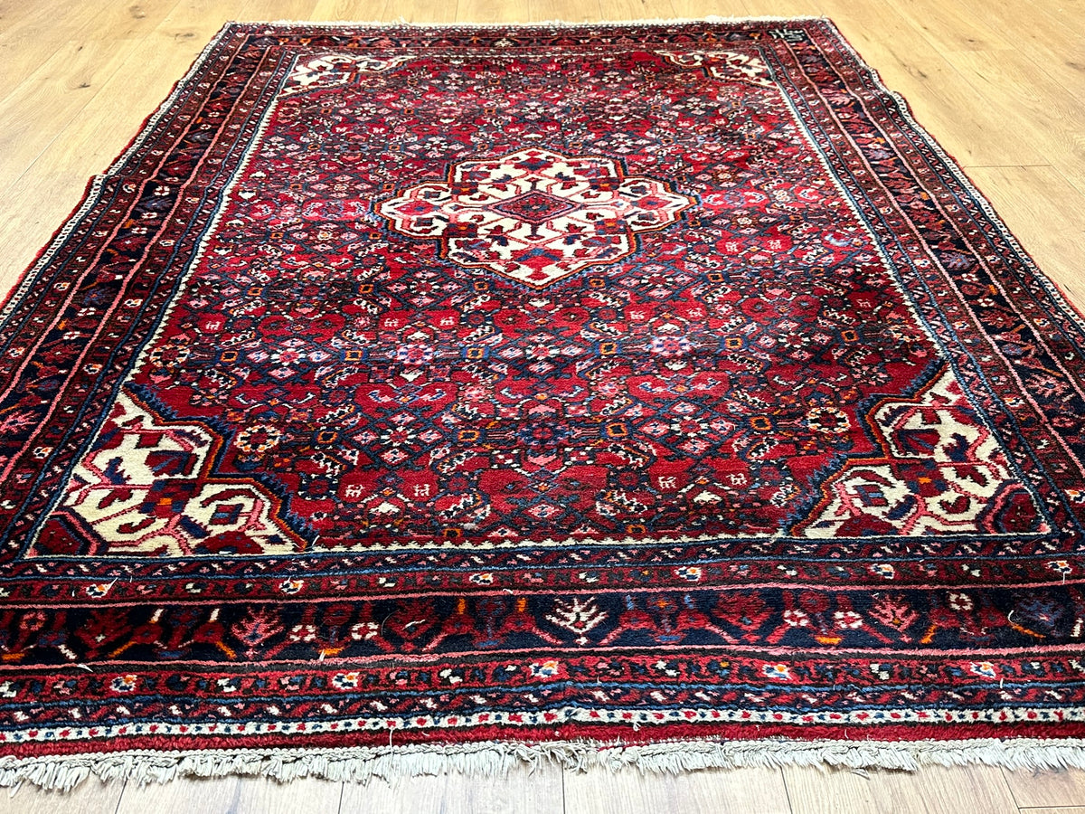 Orientteppich handgeknüpft Hamadan 214x160 cm