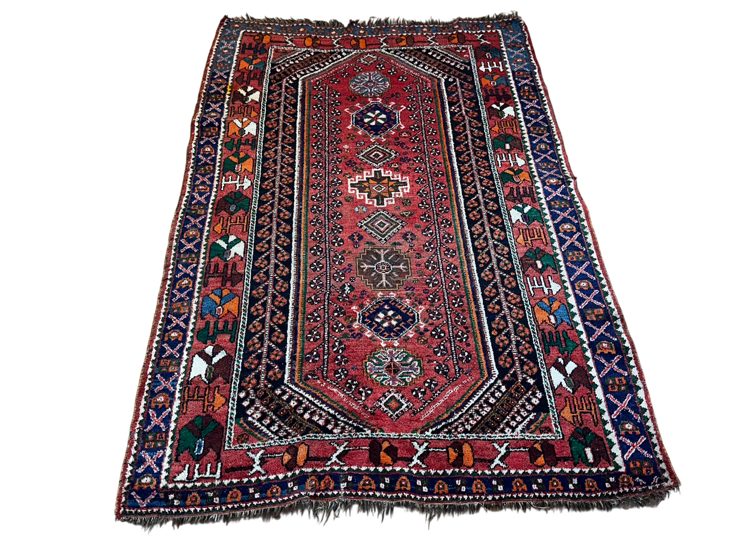 Orientteppich handgeknüpft Shiraz 224x148 cm