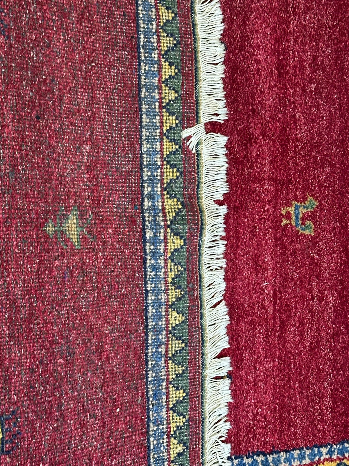 Orientteppich handgeknüpft Indian Gabbeh Wolle 160x90 cm