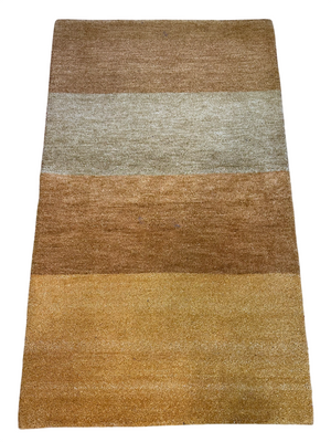 Orientteppich handgeknüpft Indian Gabbeh 160x90 cm