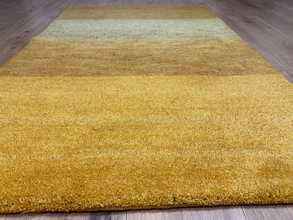 Orientteppich handgeknüpft Indian Gabbeh 160x90 cm