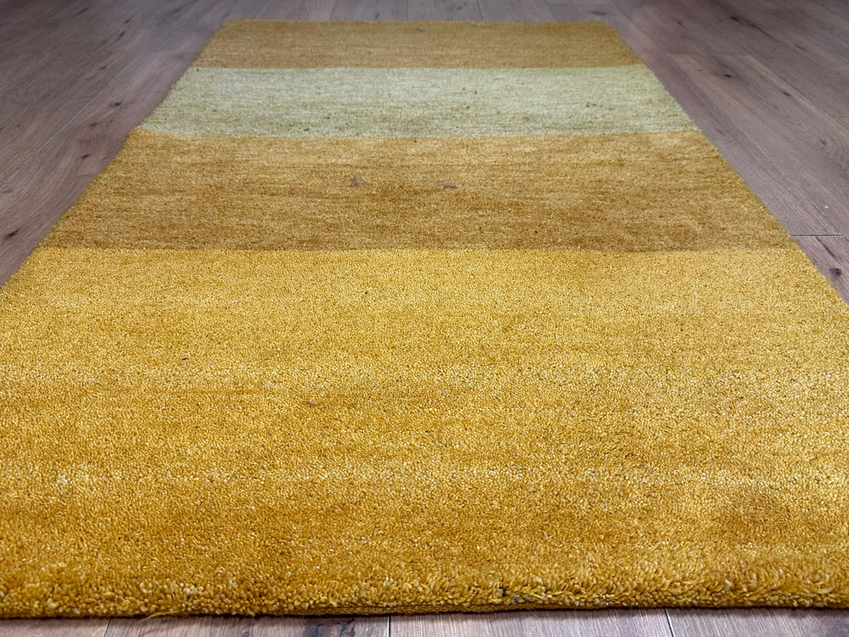 Orientteppich handgeknüpft Indian Gabbeh 160x90 cm