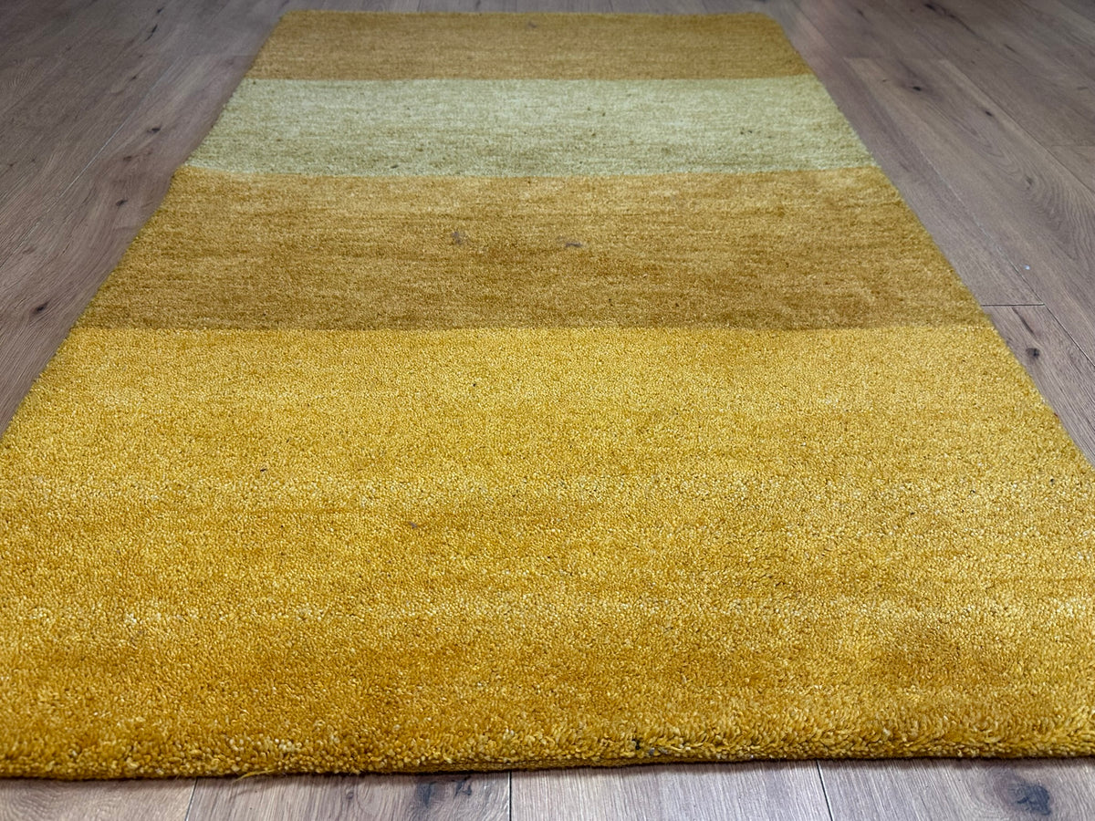 Orientteppich handgeknüpft Indian Gabbeh 160x90 cm