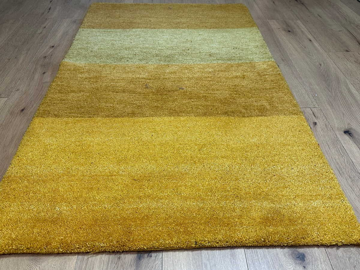 Orientteppich handgeknüpft Indian Gabbeh 160x90 cm