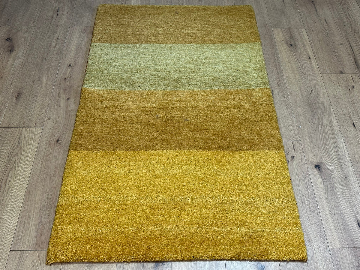 Orientteppich handgeknüpft Indian Gabbeh 160x90 cm