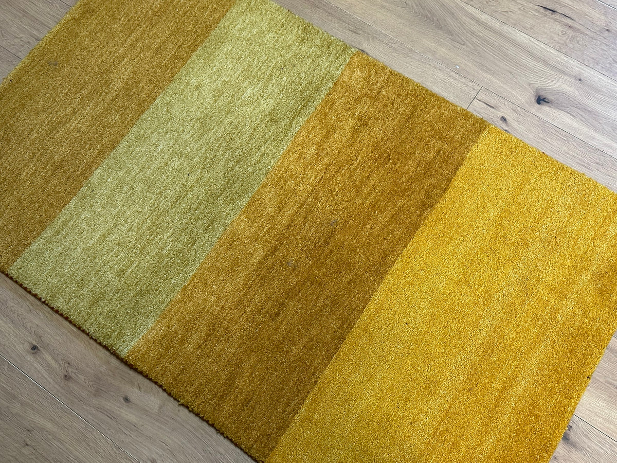Orientteppich handgeknüpft Indian Gabbeh 160x90 cm