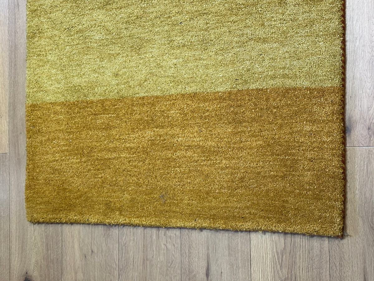Orientteppich handgeknüpft Indian Gabbeh 160x90 cm