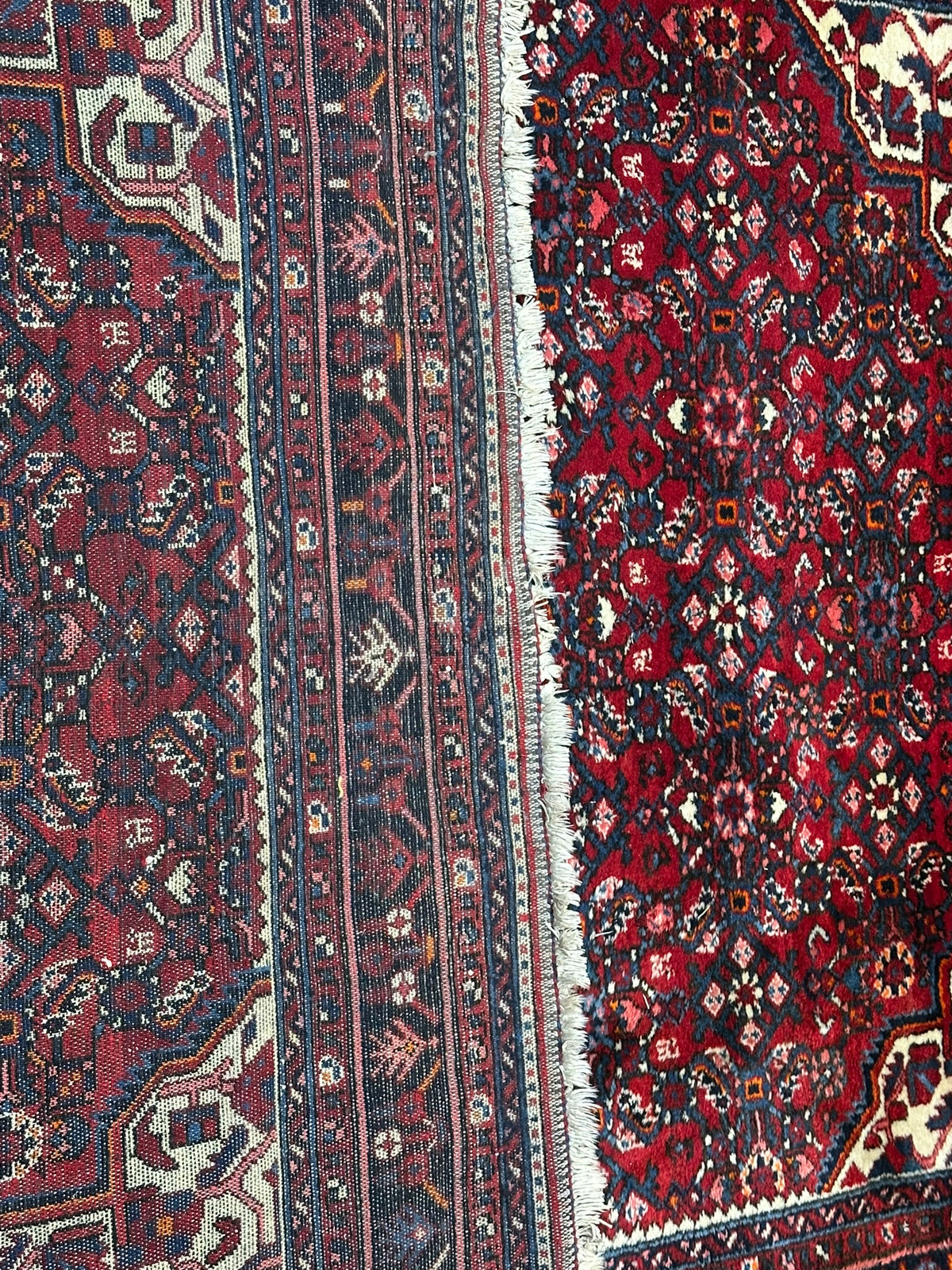 Orientteppich handgeknüpft Hamadan 214x160 cm