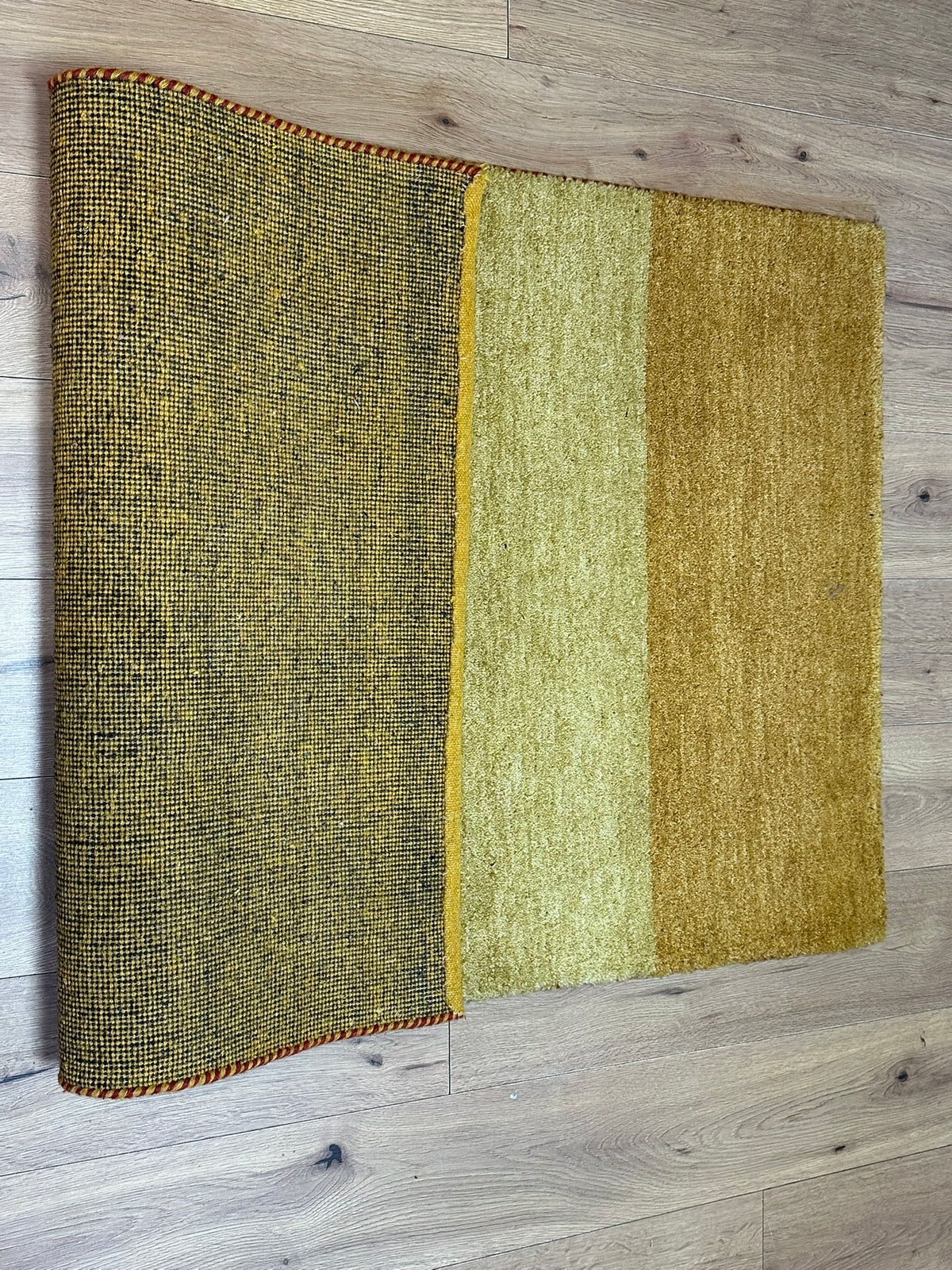 Orientteppich handgeknüpft Indian Gabbeh 160x90 cm
