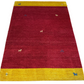 Orientteppich handgeknüpft Indian Gabbeh Wolle 180x123 cm