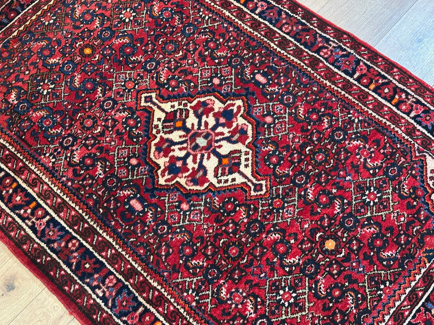 Orientteppich handgeknüpft Hamadan 155x106 cm