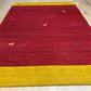 Orientteppich handgeknüpft Indian Gabbeh Wolle 180x123 cm