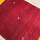 Orientteppich handgeknüpft Indian Gabbeh Wolle 180x123 cm