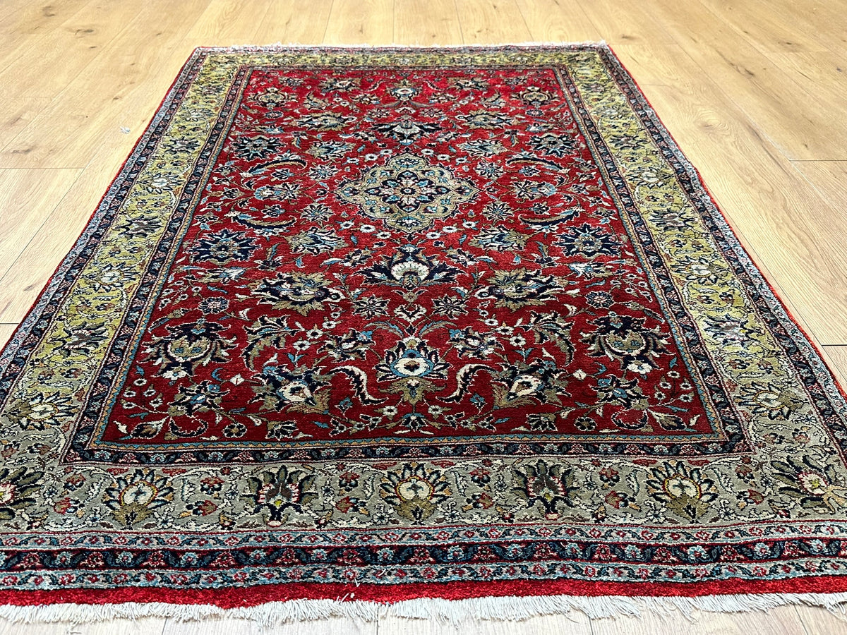 Orientteppich handgeknüpft Sarough 165x110 cm
