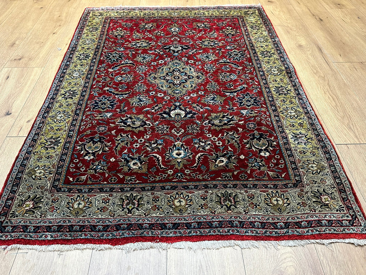 Orientteppich handgeknüpft Sarough 165x110 cm
