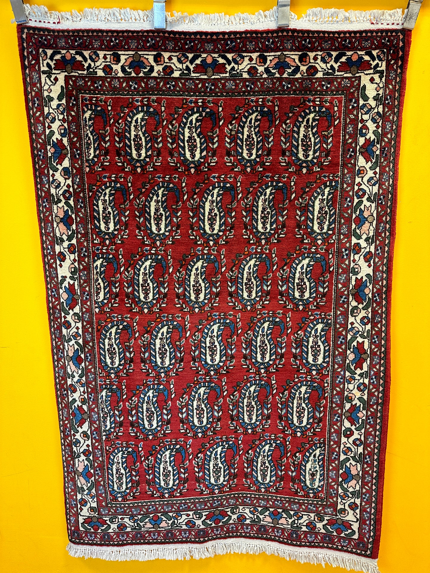 Handgeknüpfter Perser Orientteppich "Abadeh" 153x105 cm