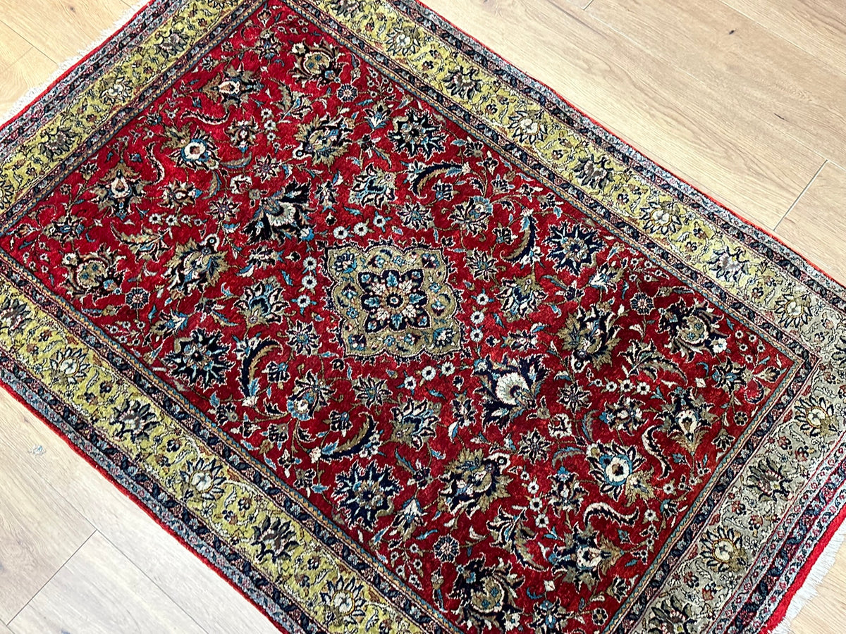 Orientteppich handgeknüpft Sarough 165x110 cm