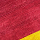Orientteppich handgeknüpft Indian Gabbeh Wolle 180x123 cm