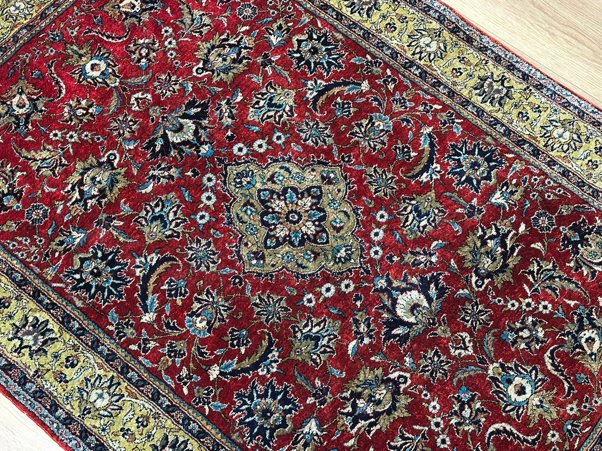 Orientteppich handgeknüpft Sarough 165x110 cm
