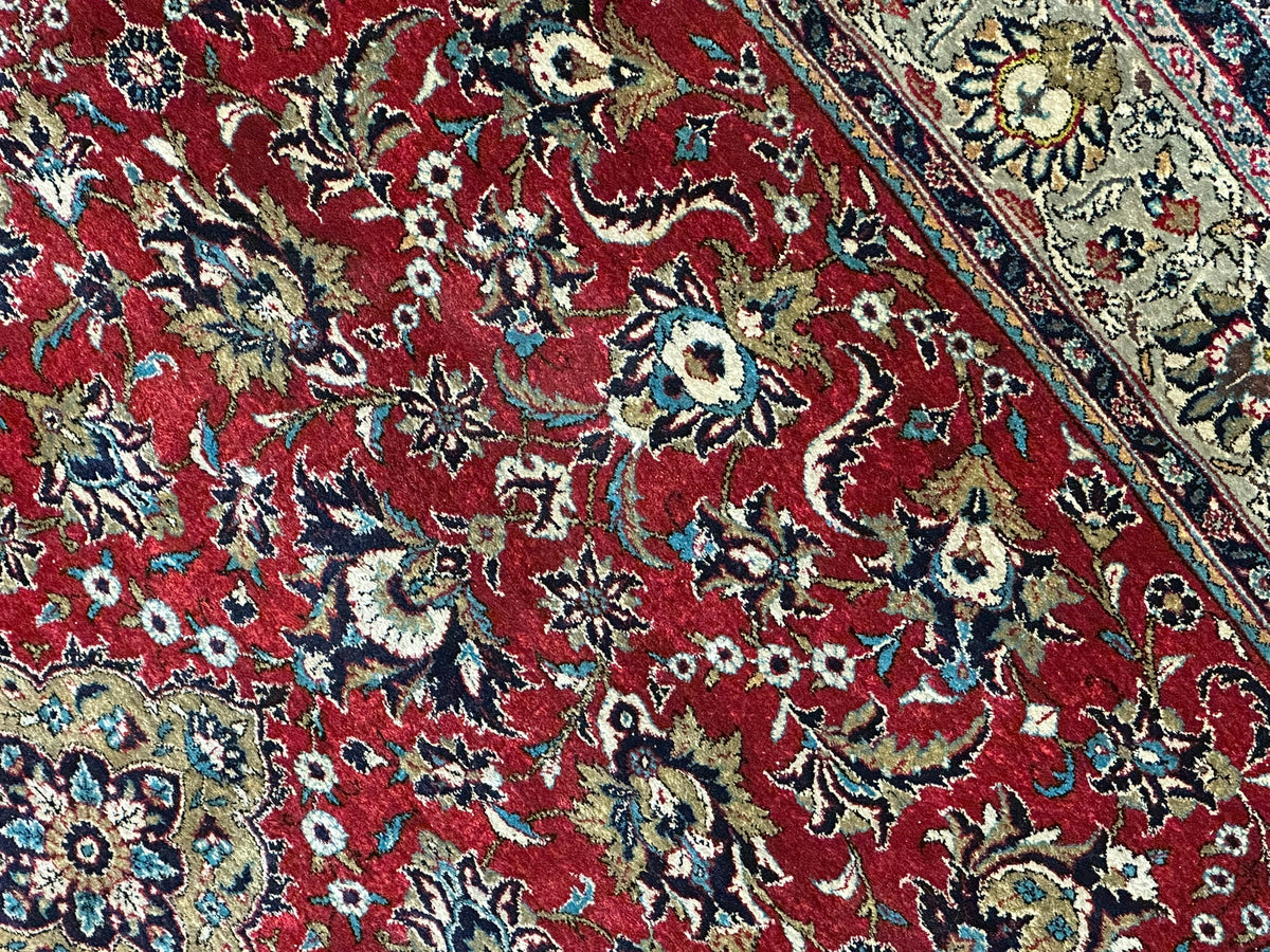 Orientteppich handgeknüpft Sarough 165x110 cm