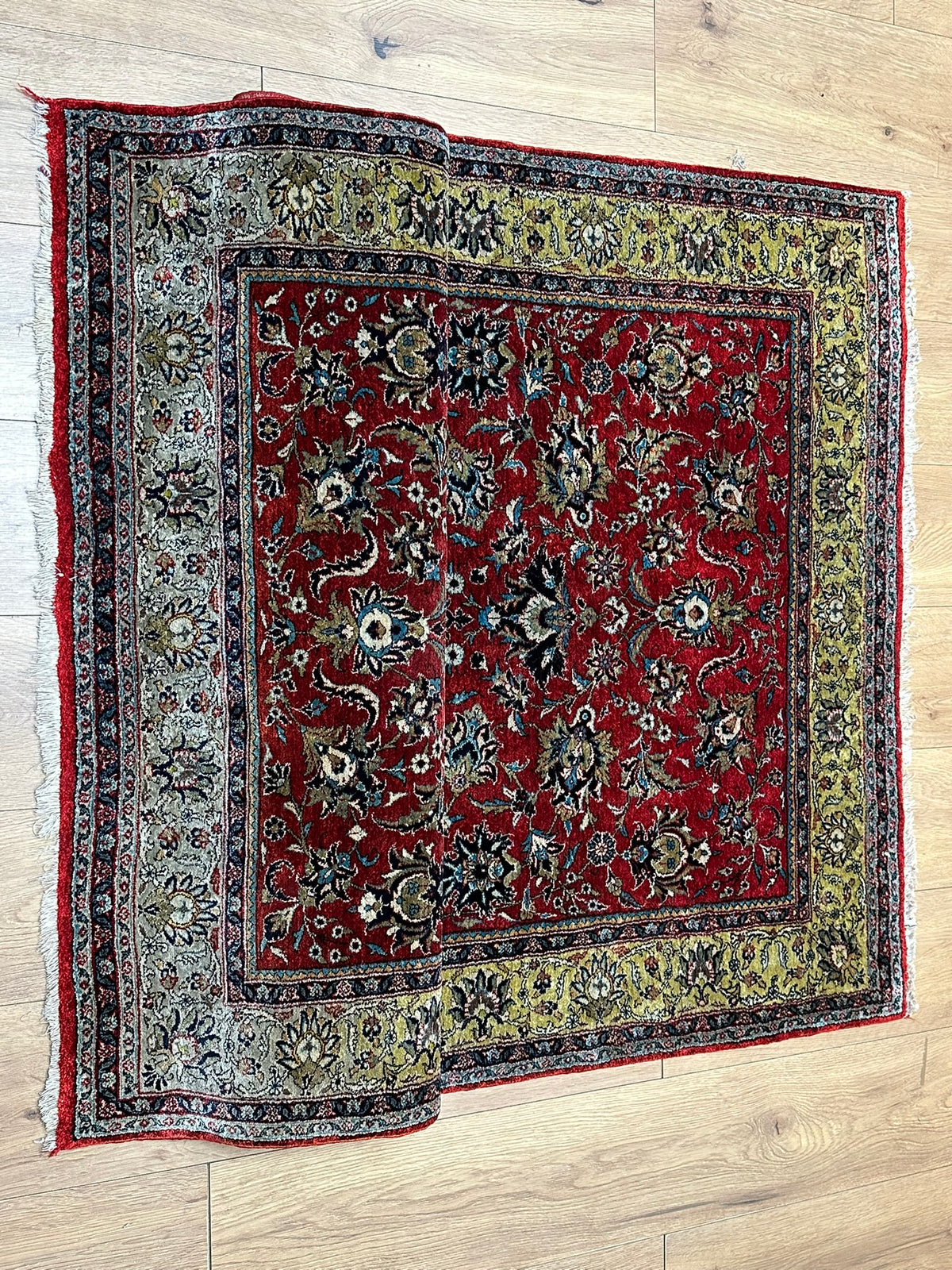 Orientteppich handgeknüpft Sarough 165x110 cm