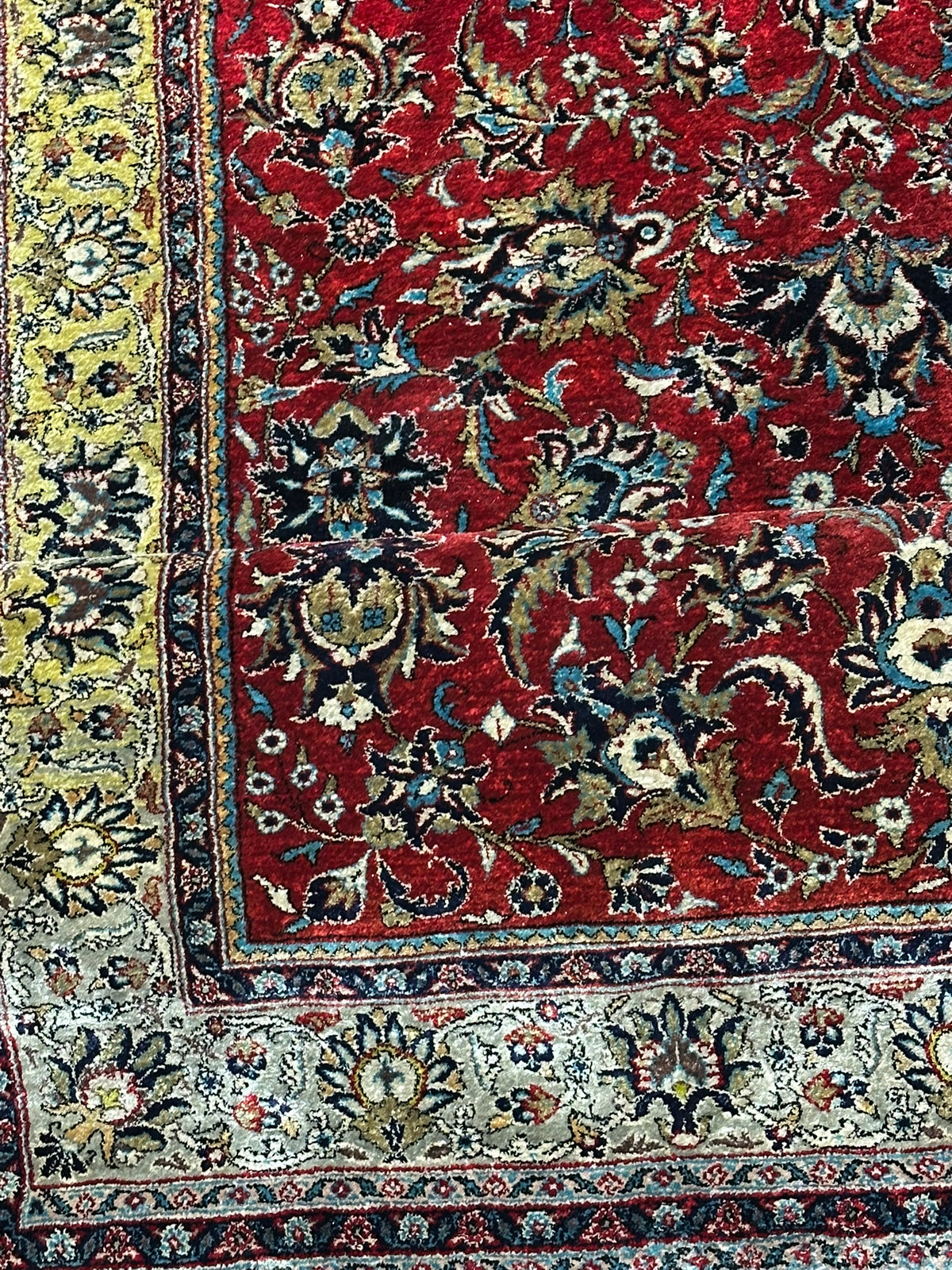 Orientteppich handgeknüpft Sarough 165x110 cm