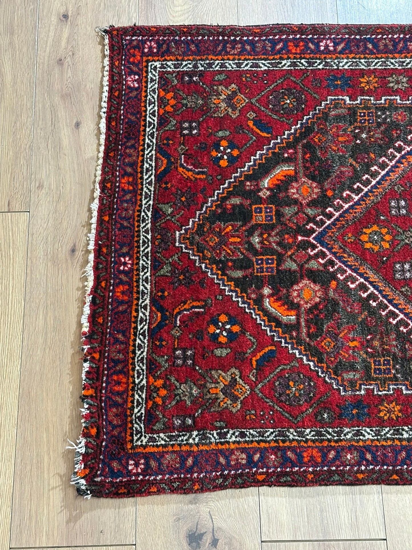 Orientteppich handgeknüpft Malayer 132x86 cm