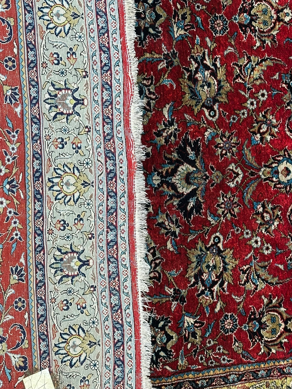 Orientteppich handgeknüpft Sarough 165x110 cm