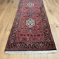 Orientteppich handgeknüpft Bidjar Korkwolle 290x80 cm